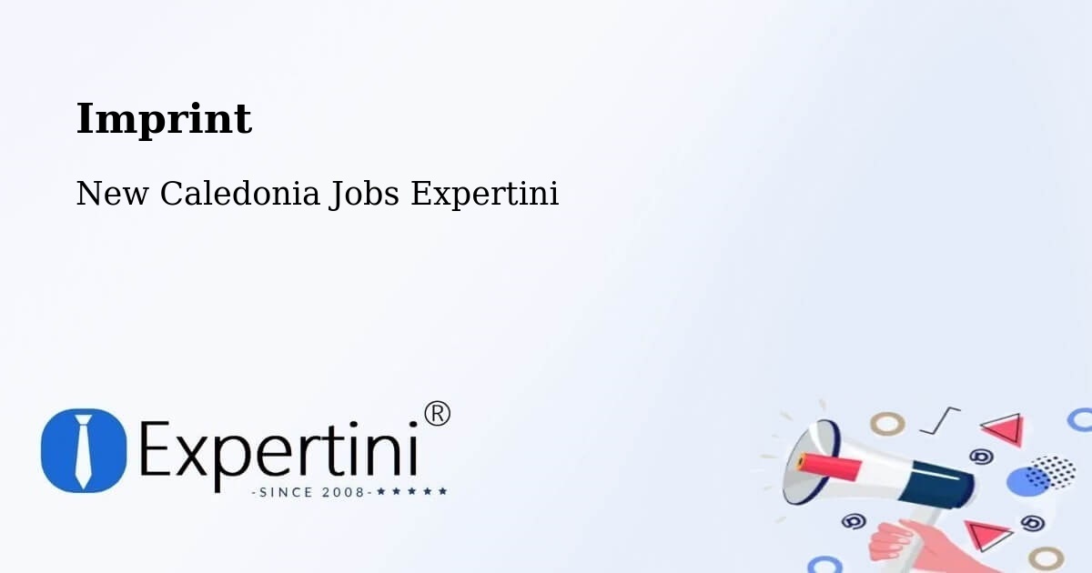 Imprint – Koniambo - New Caledonia Jobs Expertini